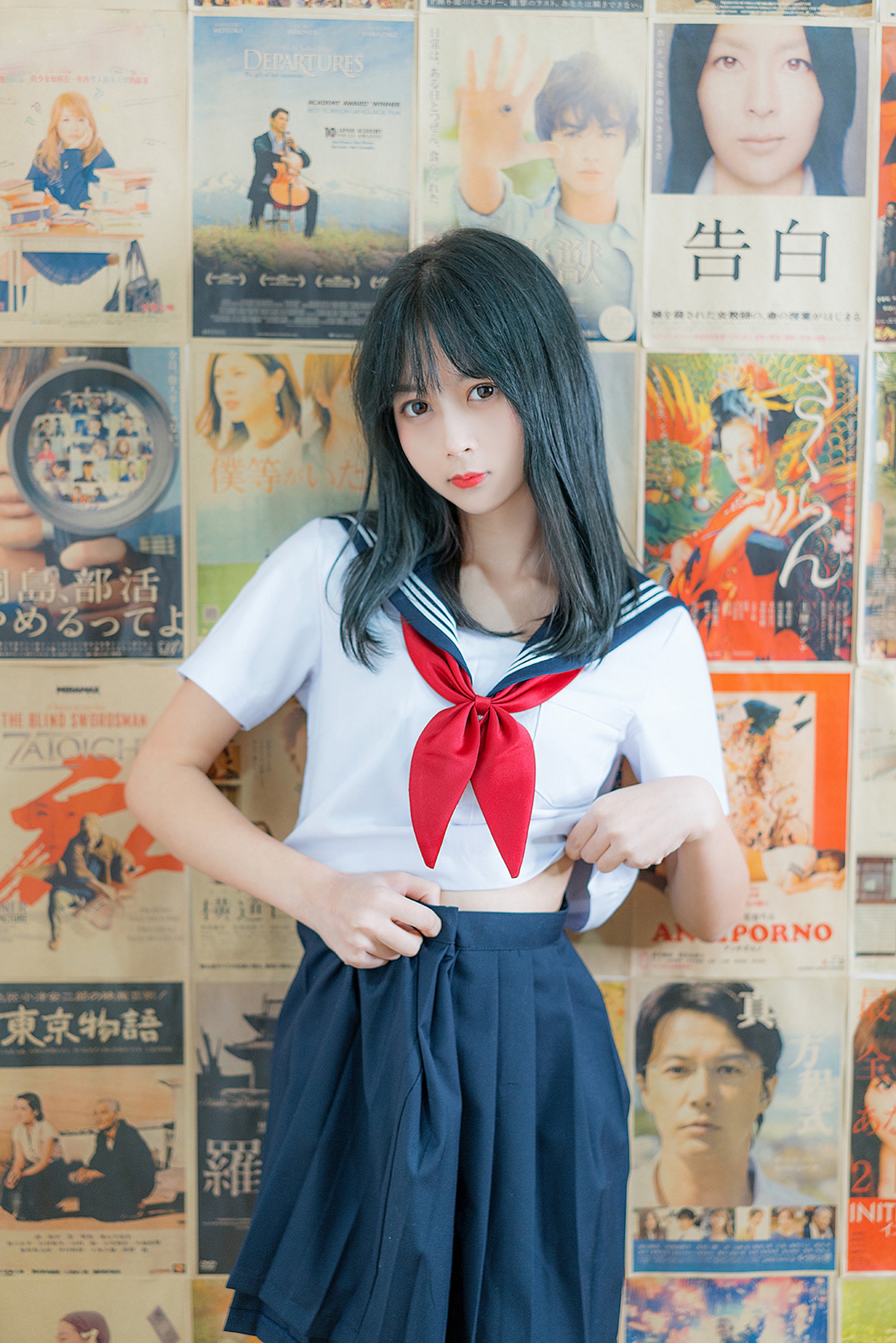 风之领域 - NO.143 制服少女 [52P]-XikXak
